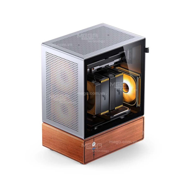 Case Jonsbo T7 Siliver (Mini Tower, ITX, M-ATX)
