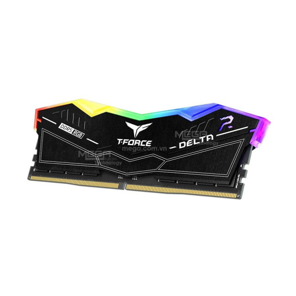 Ram 32GB/6000 PC TeamGroup T-Force Delta RGB DDR5 Black (FF3D532G6000HC38J01)