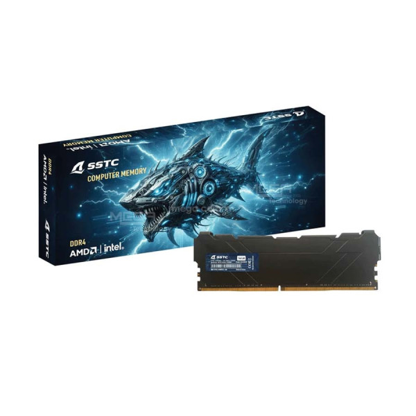 Ram 16GB/3200 PC SSTC DDR4 C22 1.2V AMD/Intel (U3200A-C22-16GB) (Tản nhiệt)