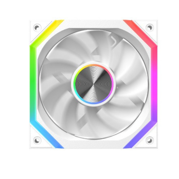 Fan case Xigmatek Infinity Pro 6 Arctic ARGB Reverse Trắng (Fan ngược) (EN49446)