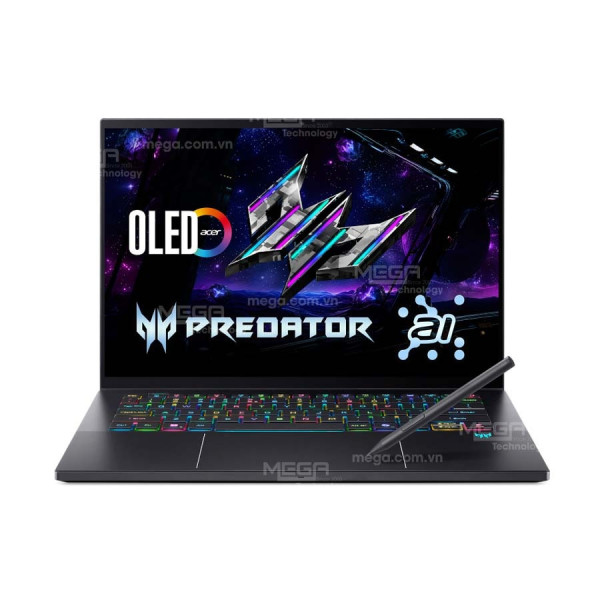 Laptop Acer Gaming Predator Triton 14 AI PT14-52T-99TU NH.U0GSV.001 Đen (Cpu Core Ultra 9-288V, Ram 32GB, SSD 2TB, Vga GeForce RTX 5070 8GB GDDR7, 14.5 inch 2.8K OLED, Pen, Win 11HSL, 2Y)