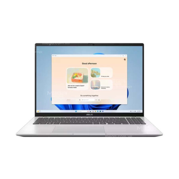 Laptop Asus Vivobook 16 X1607CA-MB980W Bạc (Cpu Core Ultra 5-225H, Ram 16GB, SSD 512GB, Vga Intel Arc 130T GPU, 16.0 inch WUXGA, Win 11HSL, 2Y)
