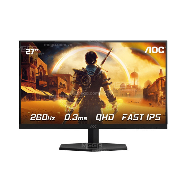 LCD Gaming AOC Q27G42ZE 27 inch 2K Fast IPS 260Hz 0.3ms (HDMI, DP)