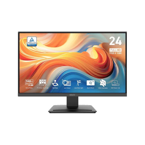 LCD MSI PRO MP243L E14 23.8 inch FHD IPS 144Hz 1ms Đen (VGA, HDMI)