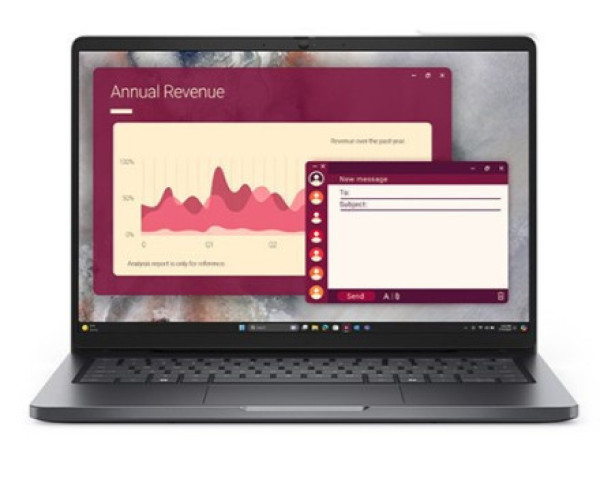 Laptop Dell Pro 14 PC14250-PC14250-225U-16512WH Đen (Cpu Ultra 5225U, Ram 16GB, SSD 512GB, Vga Intel Graphic, 14.0 inch FHD+, Win 11H, KYHD)