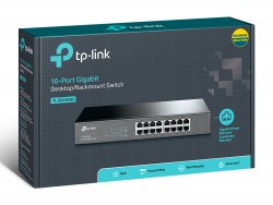 Switch Gigabit Tp-Link  16 port TL-SG1016D