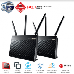 Mesh Wifi Asus RT-AC68U (2PK)