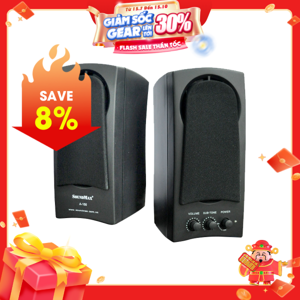 Loa Soundmax A150 2.0 (Đen)