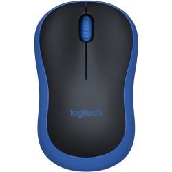 Chuột không dây Logitech M185 Wireless ( màu xanh )