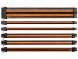 Bộ cáp nguồn TtMod Sleeve Cable Orange and Black (AC-036-CN1NAN-A1)