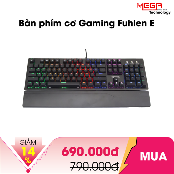 Bàn phím cơ Gaming Fuhlen E ( Eraser )