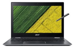 Laptop Acer Spin5 SP513-52N-556V (NX.GR7SV.004) XÁM ( Cpu i5-8250U, RAM 8GD4,256GSSD,W10SL,13.3 inch)