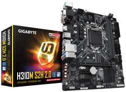 Mainboard Gigabyte H310M-S2H DDR4  (HDMI/DVI/VGA) ( khe M.2)