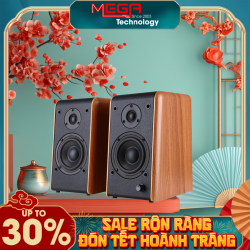 Loa Microlab B-77BT 2.0/ 64 W RMS (Bluetooth - màu gỗ)