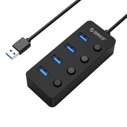 Bộ chia Orico USB HUB 4 cổng USB 3.0 (W9PH4)