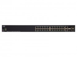 Switch Gigabit Cisco SG350X-24 24-port Stackable (SG350X-24-K9-EU)