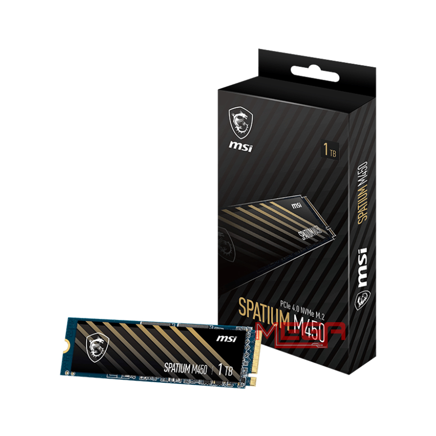 Ổ cứng SSD MSI SPATIUM M450 500GB NVMe M.2 2280 PCIe Gen 4.0x4