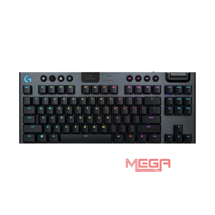 Bàn phím Cơ Logitech G913 TKL Lightspeed Wireless RGB Mechanical Gaming Tactile (black)