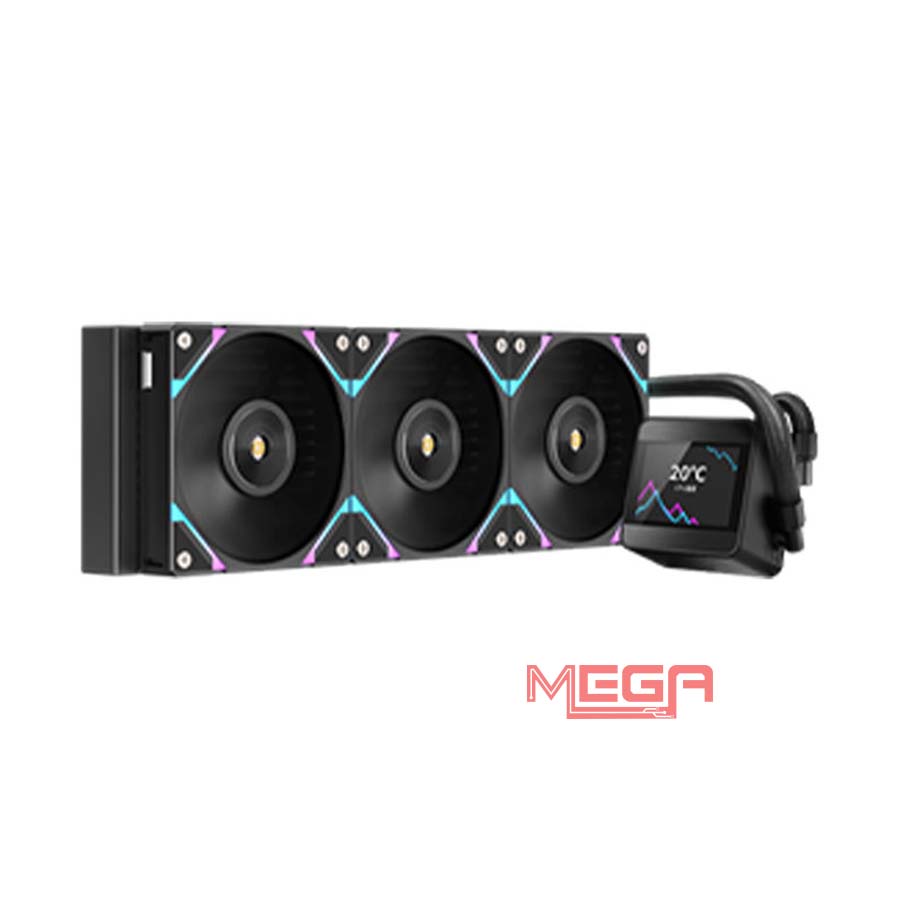 Tản Nhiệt Nước CPU AIO Segotep MU-360 ARGB Black (IPS screen LCD)