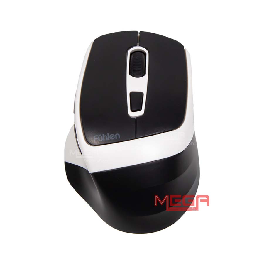 Chuột không dây Fuhlen M53S Silent Black (Wireless 2.4Ghz)