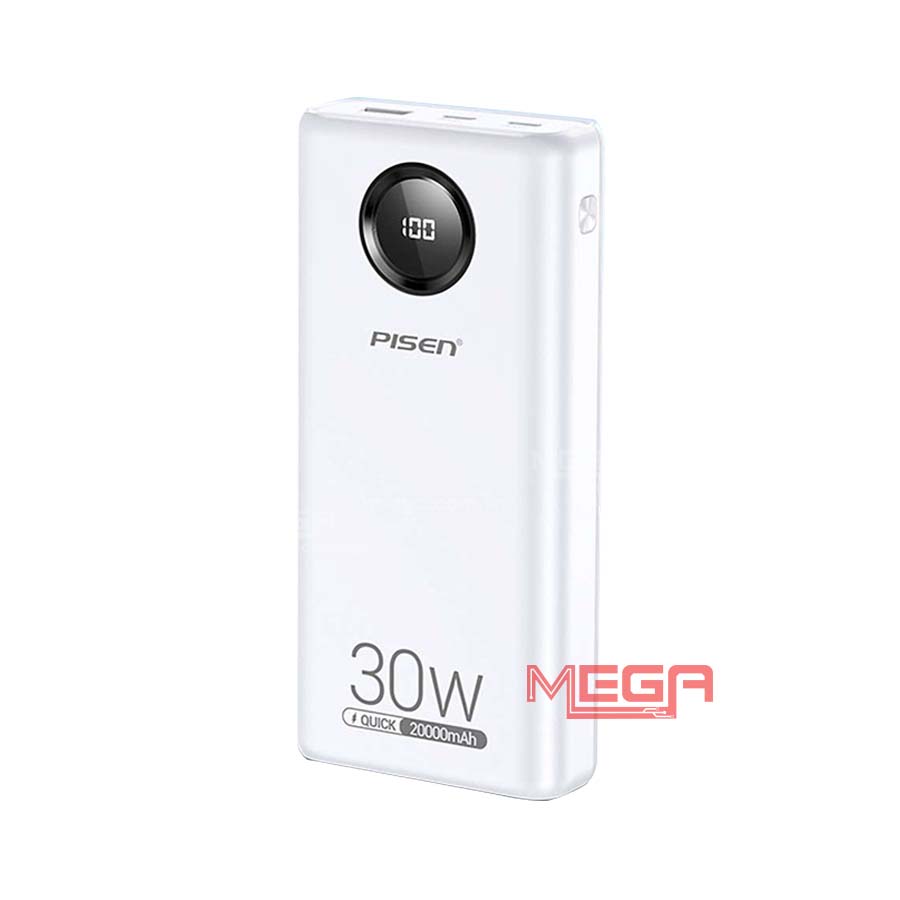 Sạc dự phòng Pisen Quick Power Cube 30W 20000mAh (TS-D337)