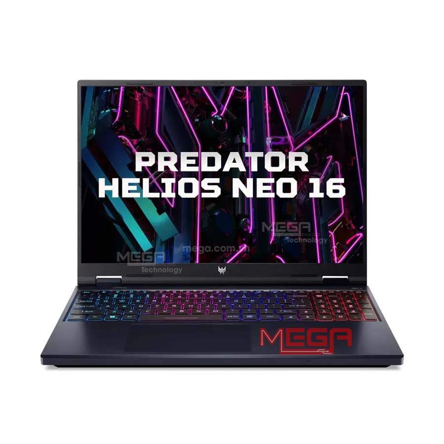 Laptop Gaming Acer Predator Helios Neo 16 PHN16-72-950P NH.QNMSV.001 Đen ( Cpu i9-14900HX, Ram 32GB(16gbx2), SSD 1TB, Vga RTX 4070 8GB, 16 inch WQXGA 240Hz, Win11H, 1Y)