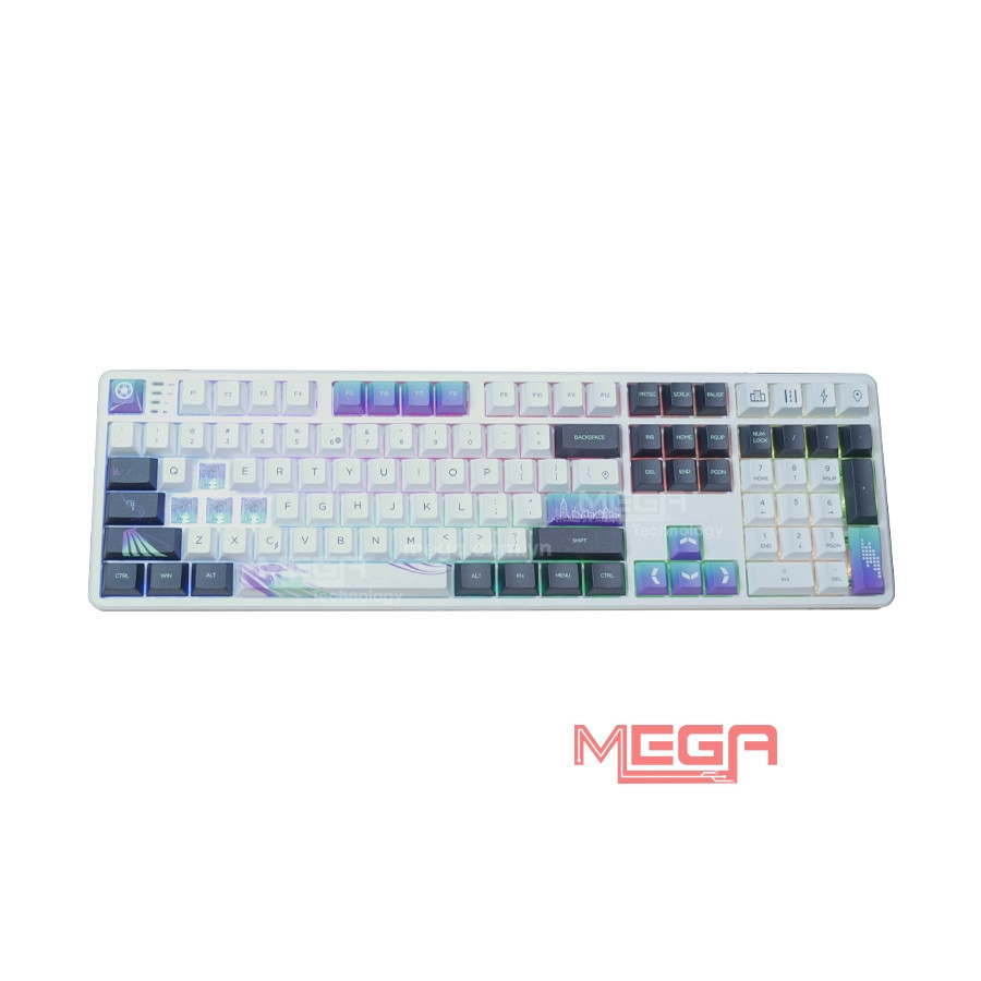 Bàn phím cơ Fuhlen H108S Fire Heart Ice-Coffe switch