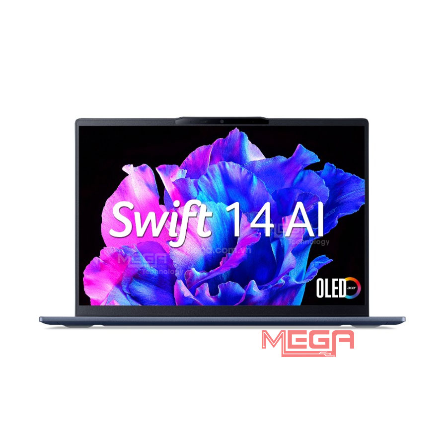 Laptop Acer Swift 14 AI SF14-51-53P9 NX.J2KSV.002 Xanh ( Cpu Ultra 5-226V, Ram 16GB, SSD 1TB, Vga Intel Arc Graphics, 14 inch 3K OLED 90Hz, Fingerprint, W in11, 1Y)