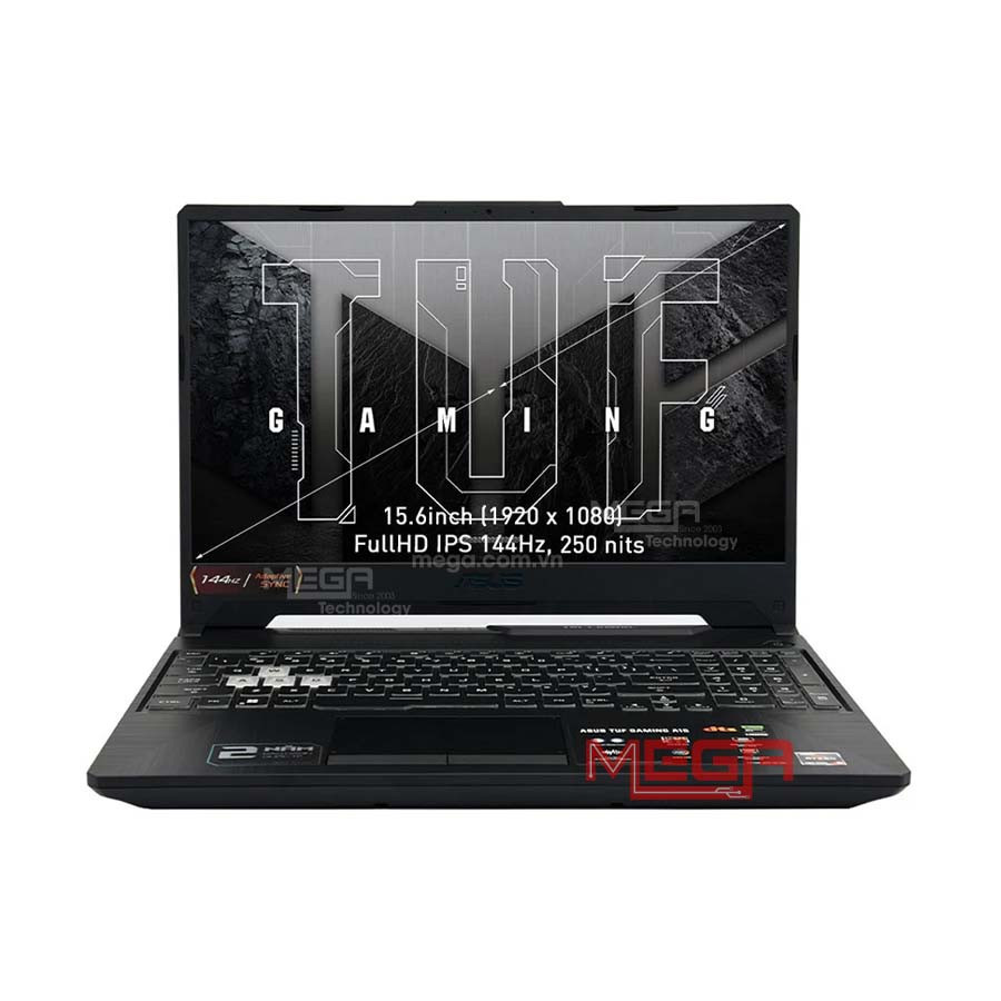 Laptop Asus TUF Gaming A15 FA506NFR-HN006W Đen ( Cpu Ryzen 7-7435HS, Ram 16GB, SSD 512GB, Vga RTX 2050 4GB, 15.6 inch FHD 144Hz, Win 11Home)