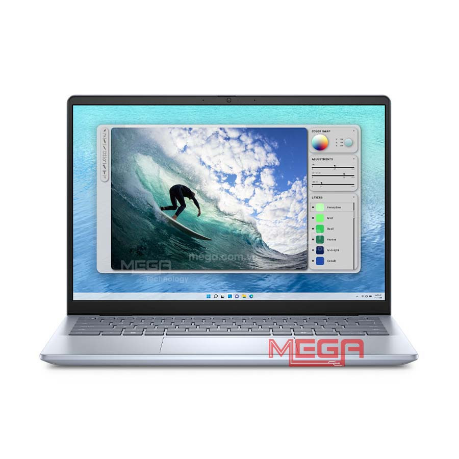 Laptop Dell Inspiron 14 5440 71053697 Xanh (Cpu Core 5-120U, Ram 16GB(8gbx2), SSD 1TB, Vga Intel Graphics, 14 inch FHD+, 60Hz, IPS, Finger Print, Win 11 Home, OfficeHome24)