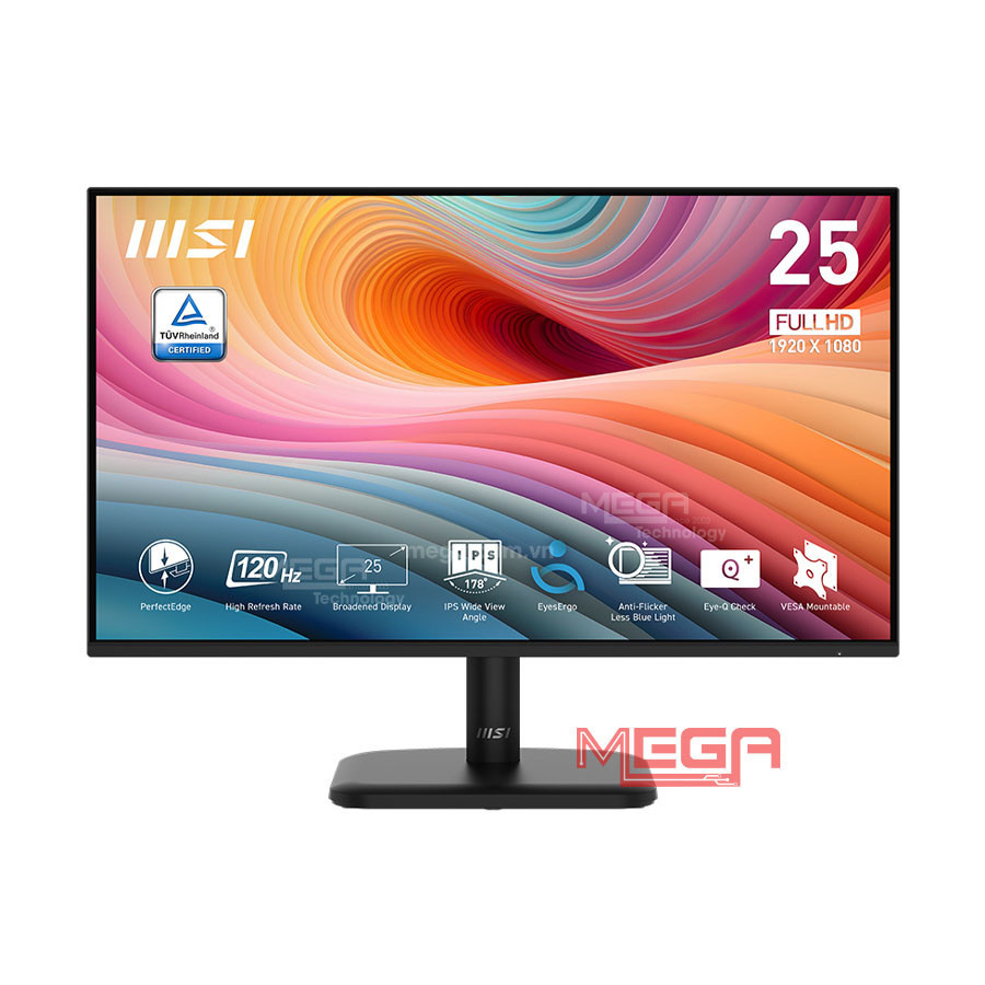 LCD MSI PRO MP251L E2 24.5 inch IPS FHD 120Hz 1ms (HDMI, VGA)