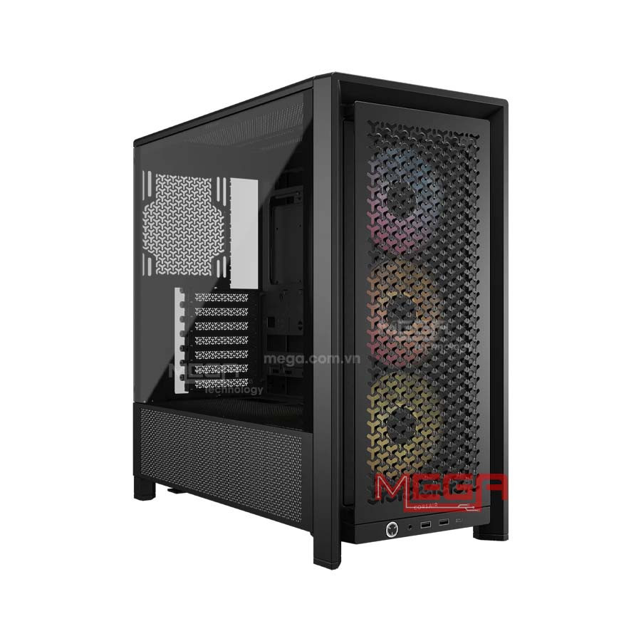 Case Corsair FRAME 4000D RS ARGB Mid-Tower, Black CC-9011296-WW