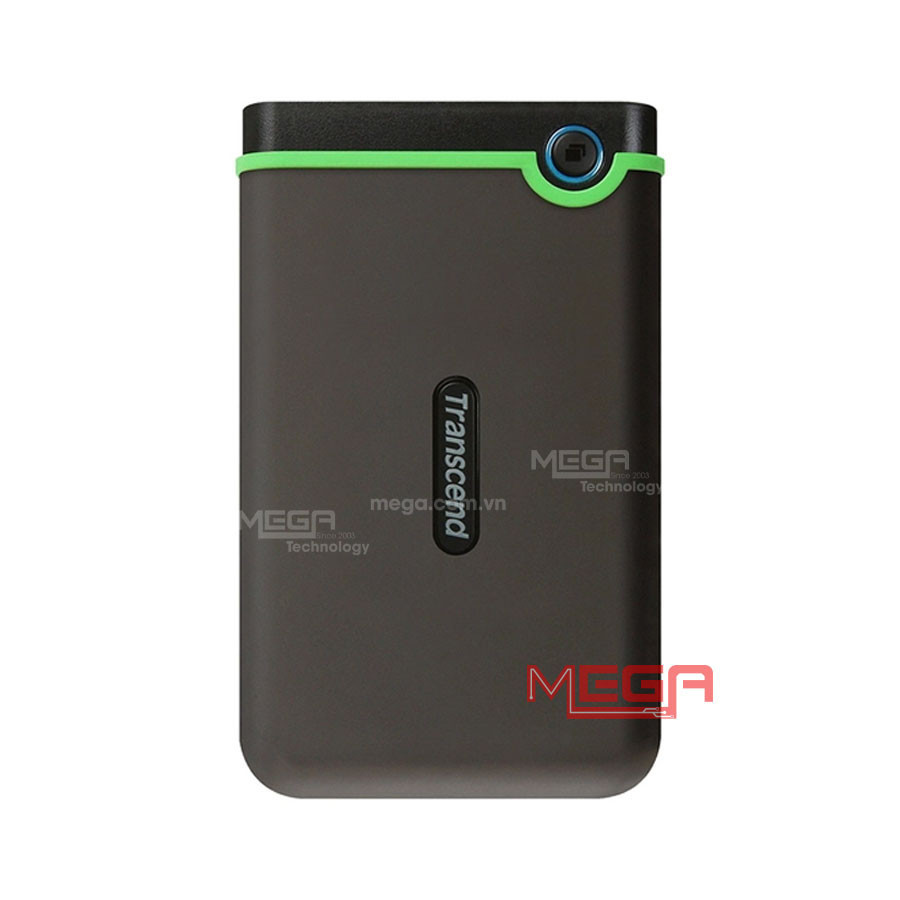 HDD Box 2TB Transcend StoreJet Slim 25M3S- TS2TSJ25M3S (Màu Xám )