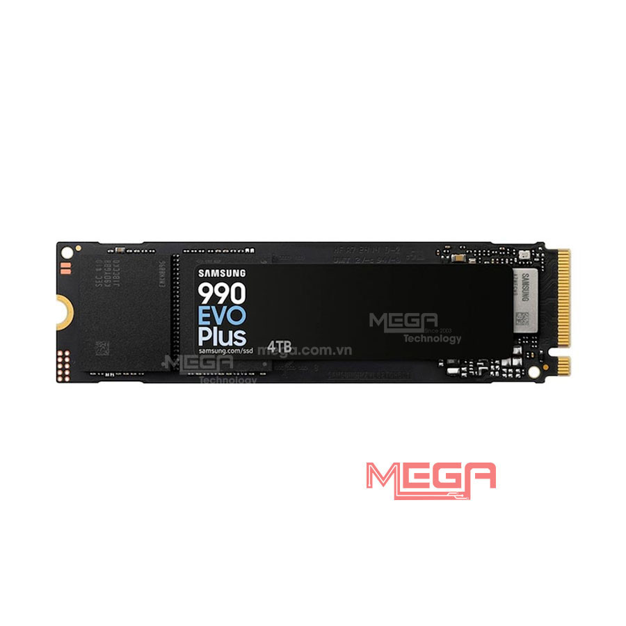 Ổ cứng SSD Samsung 990 EVO Plus 4TB PCIe 4.0 x4 / PCIe 5.0 x2 NVMe V-NAND M.2 2280 (MZ-V9S4T0BW)