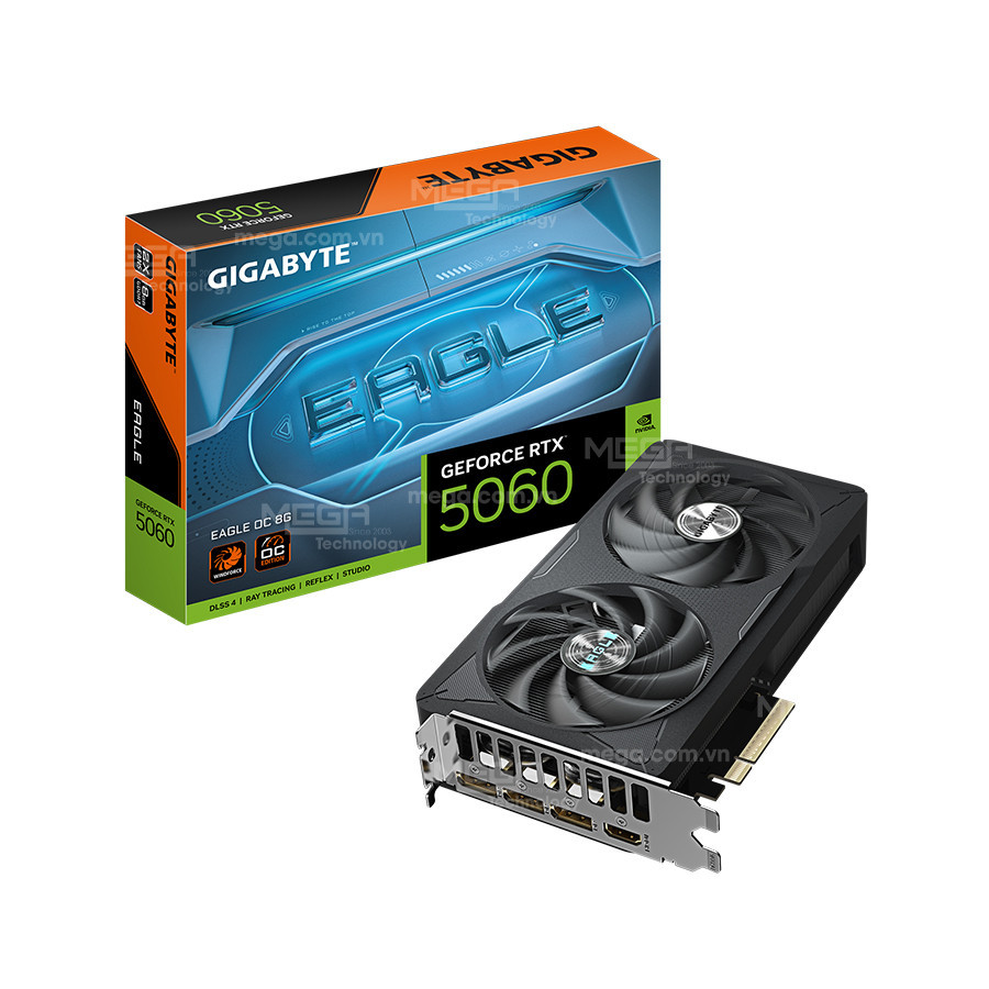 Vga Gigabyte RTX 5060 EAGLE OC 8GB (N5060EAGLE OC-8GD)