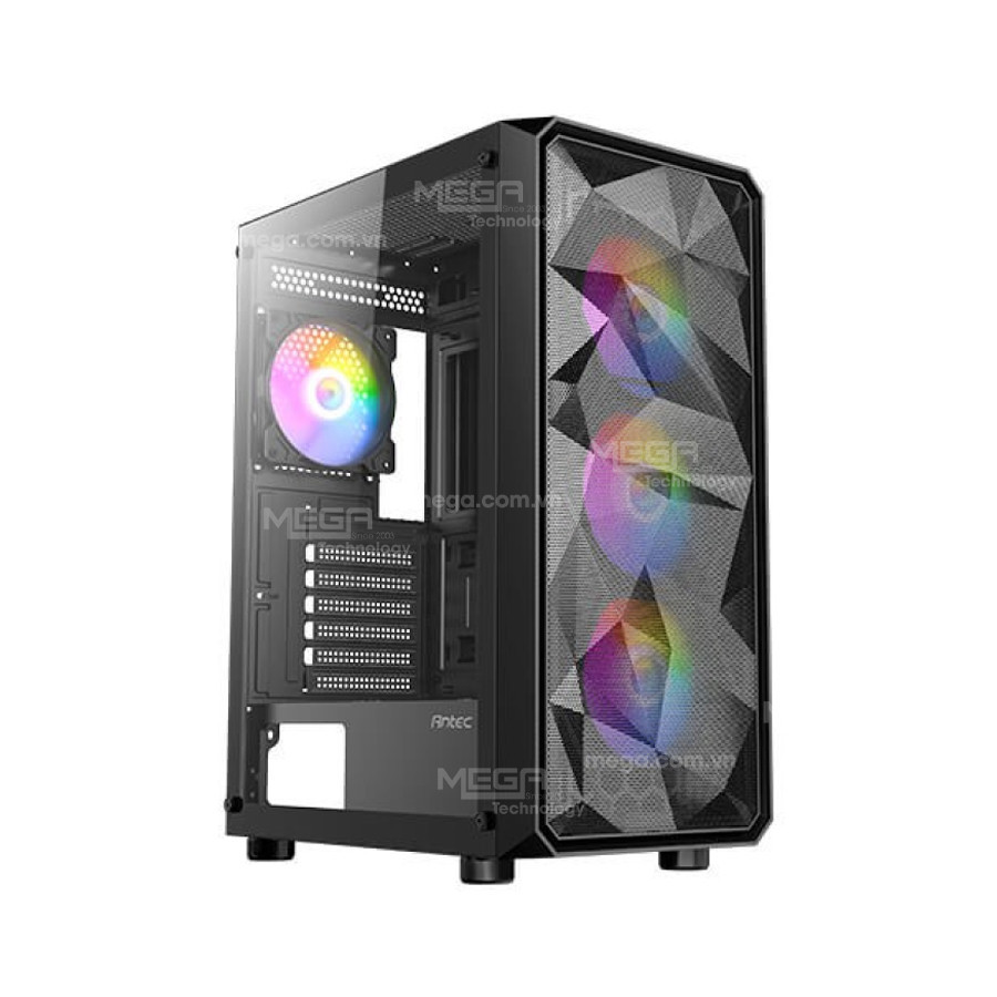 Case Antec AX83 RGB elite (e-ATX/Màu đen/3 Fan)