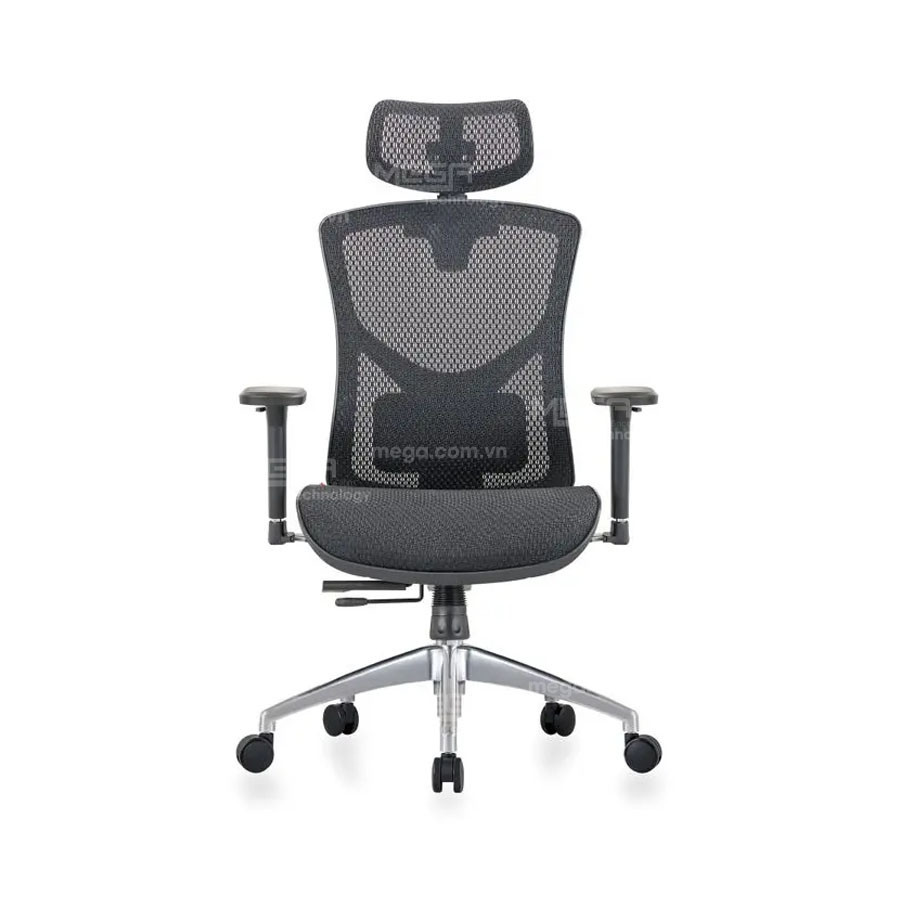 Ghế công thái học Manson Vera-B Lưới CloudMesh Đen