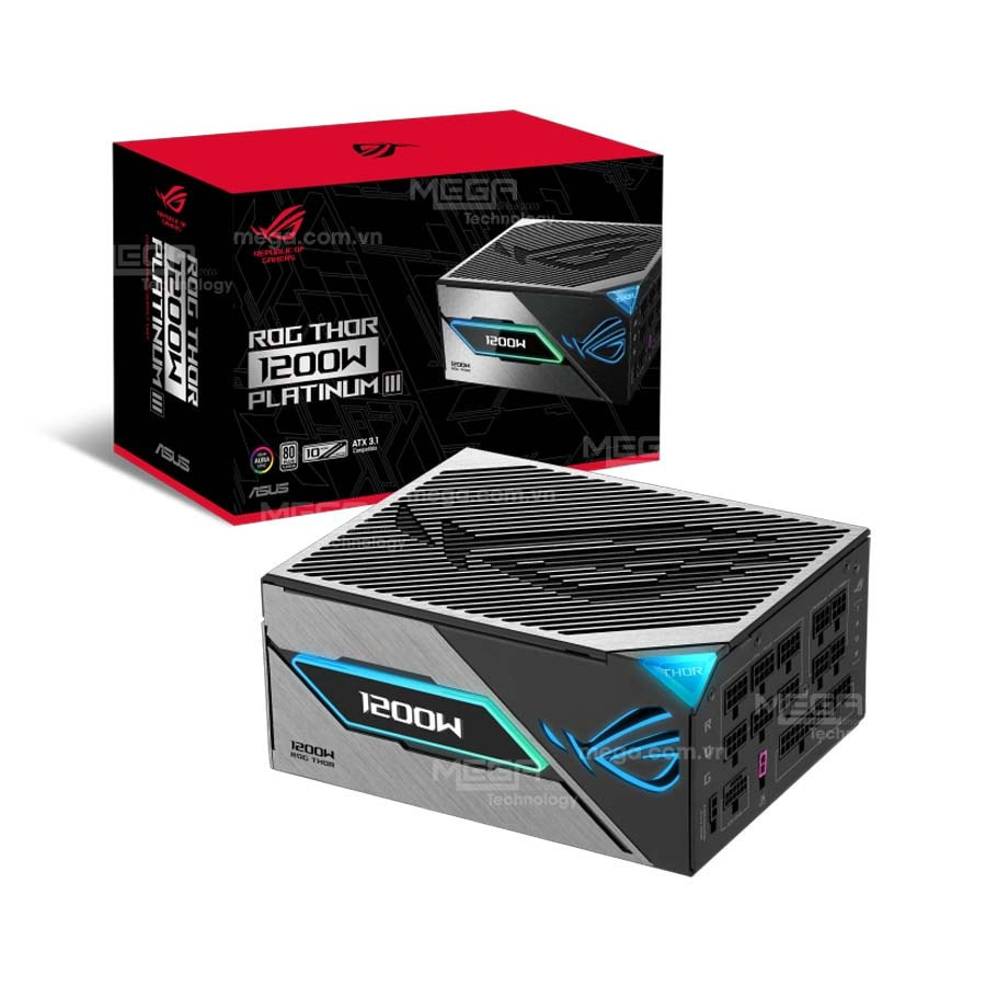 Nguồn Máy Tính ASUS ROG THOR 1200 P3 1200W PLATINUM III ( PCIe Gen 5.0)
