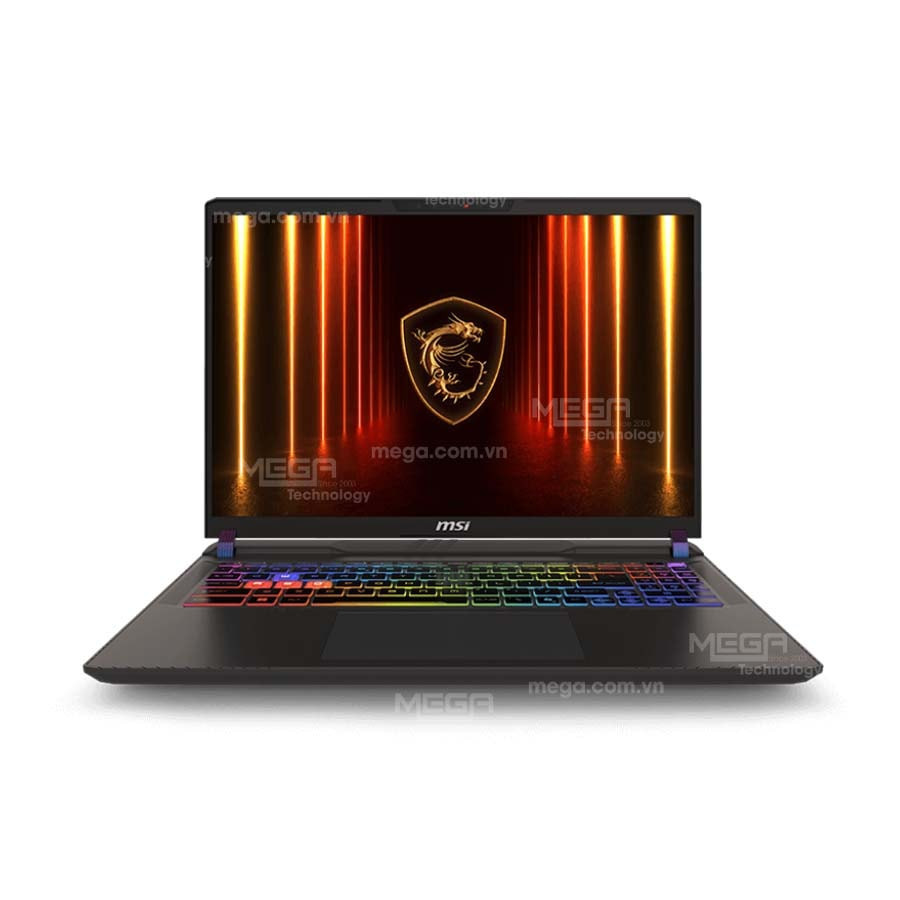 Laptop MSI Vector 16 HX AI A2XWHG-010VN Xám ( Cpu U7-255HX, Ram 16GB ( 2X8GB), SSD 512GSSD, Vga GeForce RTX 5070Ti 12GB GDDR7, 16.0 inch QHD+ IPS 240Hz, Win 11HSL, Bal, 3Y