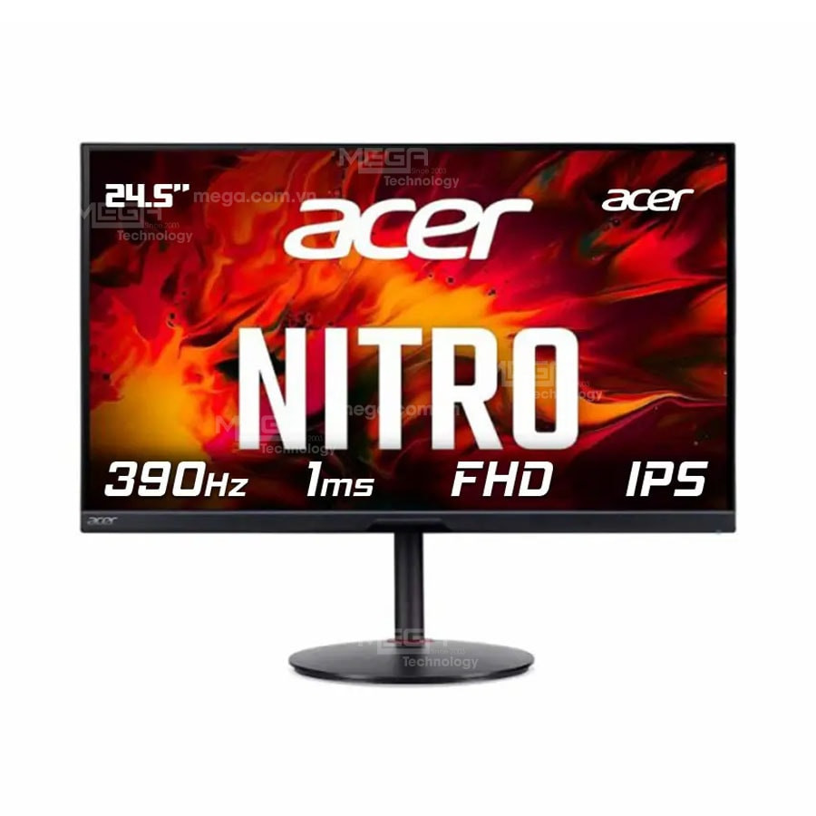 LCD Acer Nitro XV252Q F UM.KX2SV.F02 24.5 inch FHD IPS 390Hz 1ms ( 1xHDMI, 1xDP)