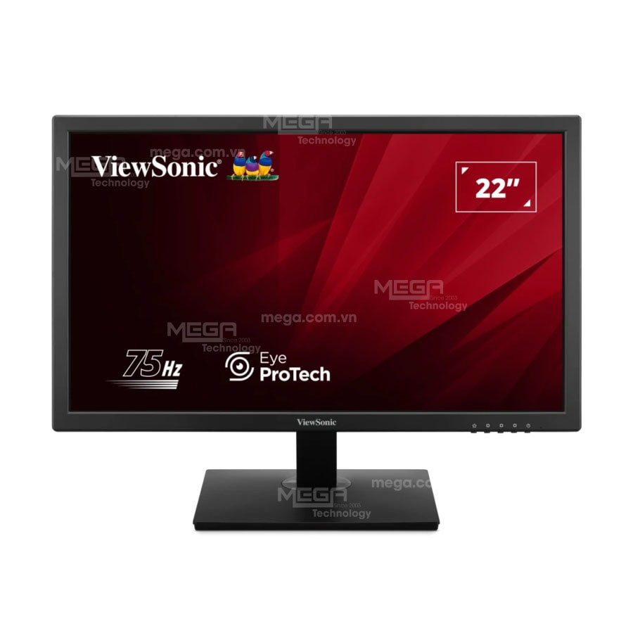LCD ViewSonic VA22E1-H 21.5 inch FHD TN 75Hz 5ms (1 x HDMI 1, 1 x VGA )