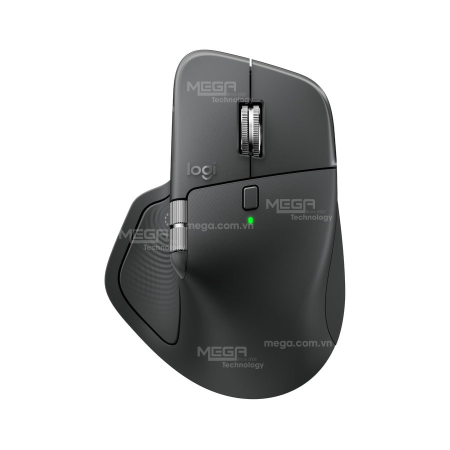 Chuột không dây Logitech MX Master 4 Wireless Bluetooth Đen (Graphite) (910-007565)