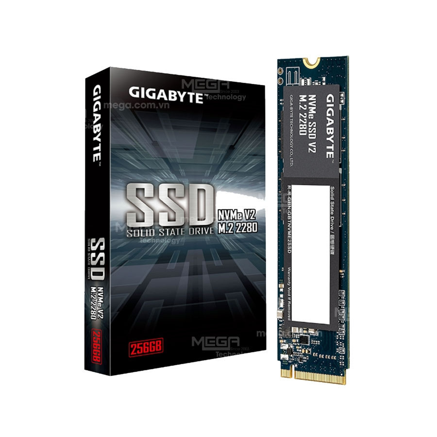Ổ cứng SSD Gigabyte G3NVMEV2256G V2 256GB (NVMe PCIe/ Gen3x4 M2.2280/ 3200MB/s/ 1200MB/s)