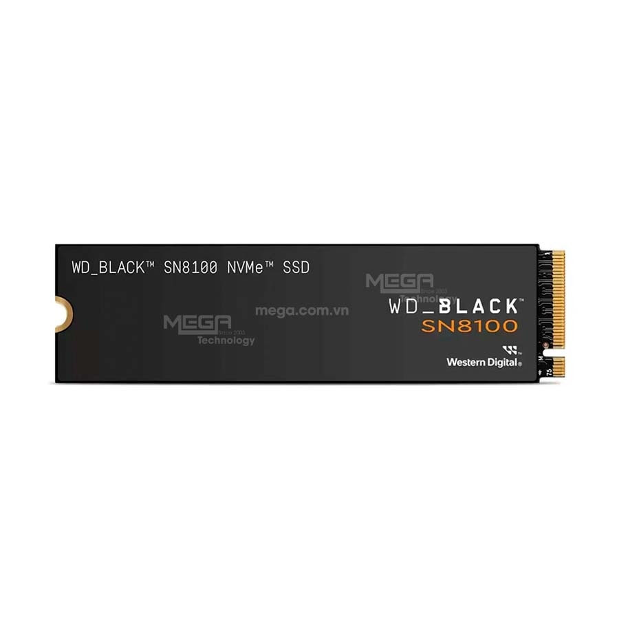 SSD WD Black SN8100 2TB PCIe Gen5 x4 NVMe M.2 WDS200T1X0M