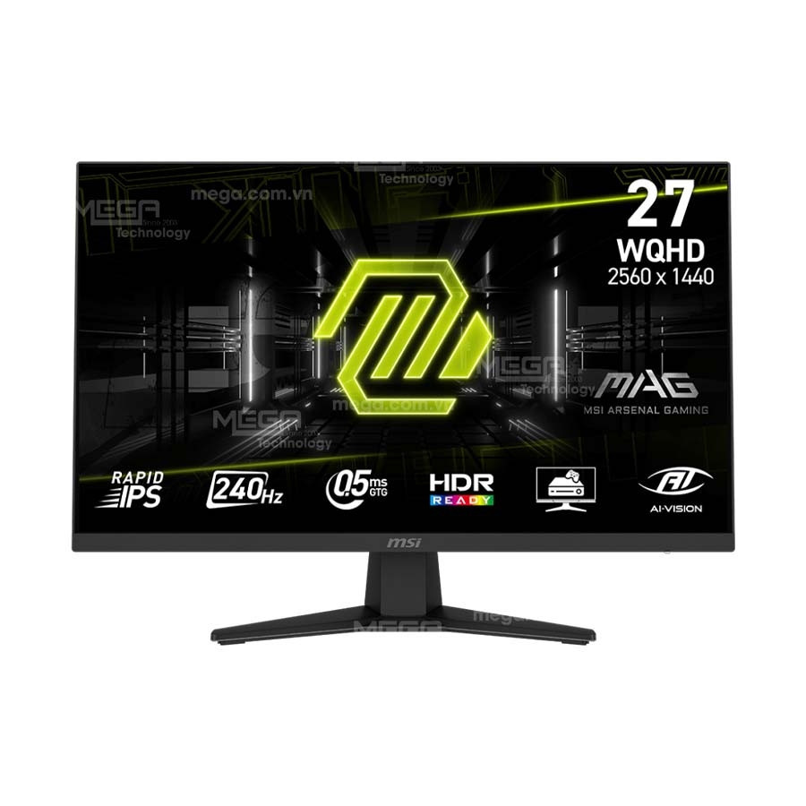 LCD MSI MAG 274QF X24 27 inch 2K Rapid IPS 240Hz 0.5ms ( HDMI, DP)