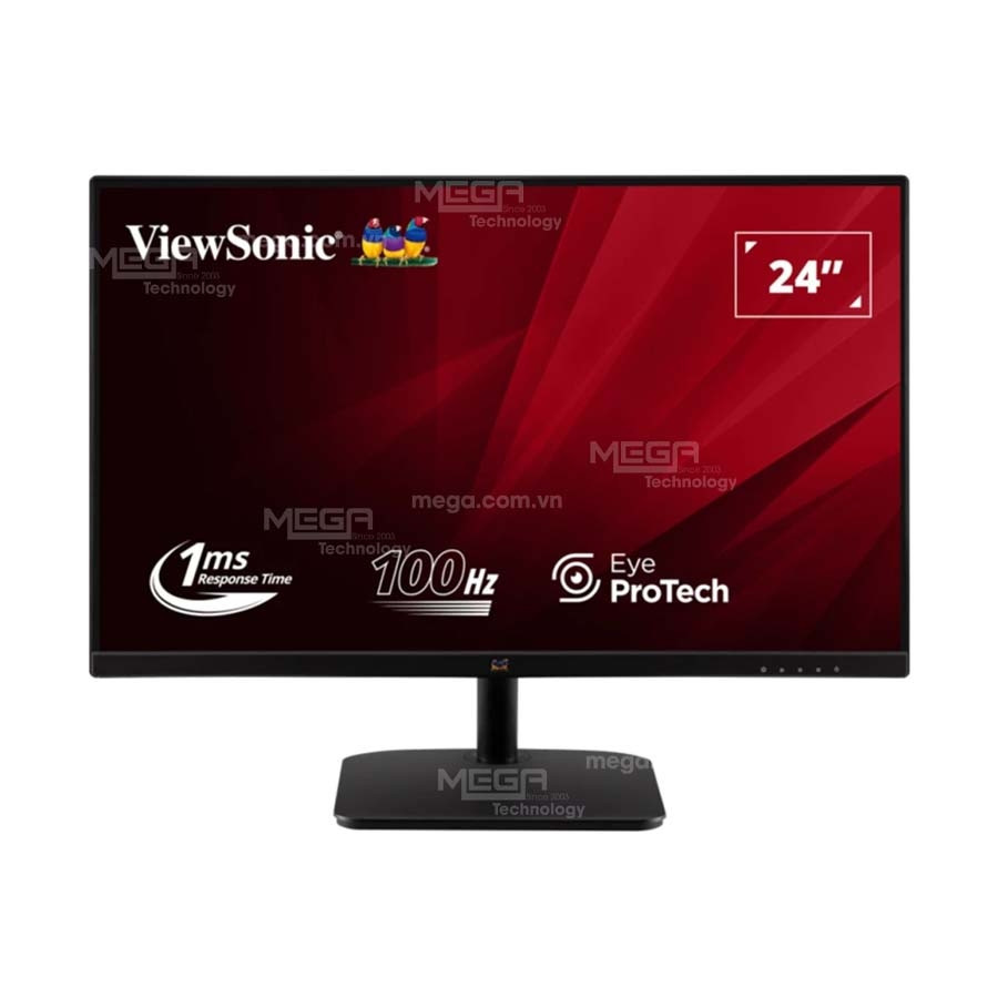 LCD ViewSonic VA2432-H-2 23.8 inch FHD IPS 100Hz 1ms (HDMI, VGA)