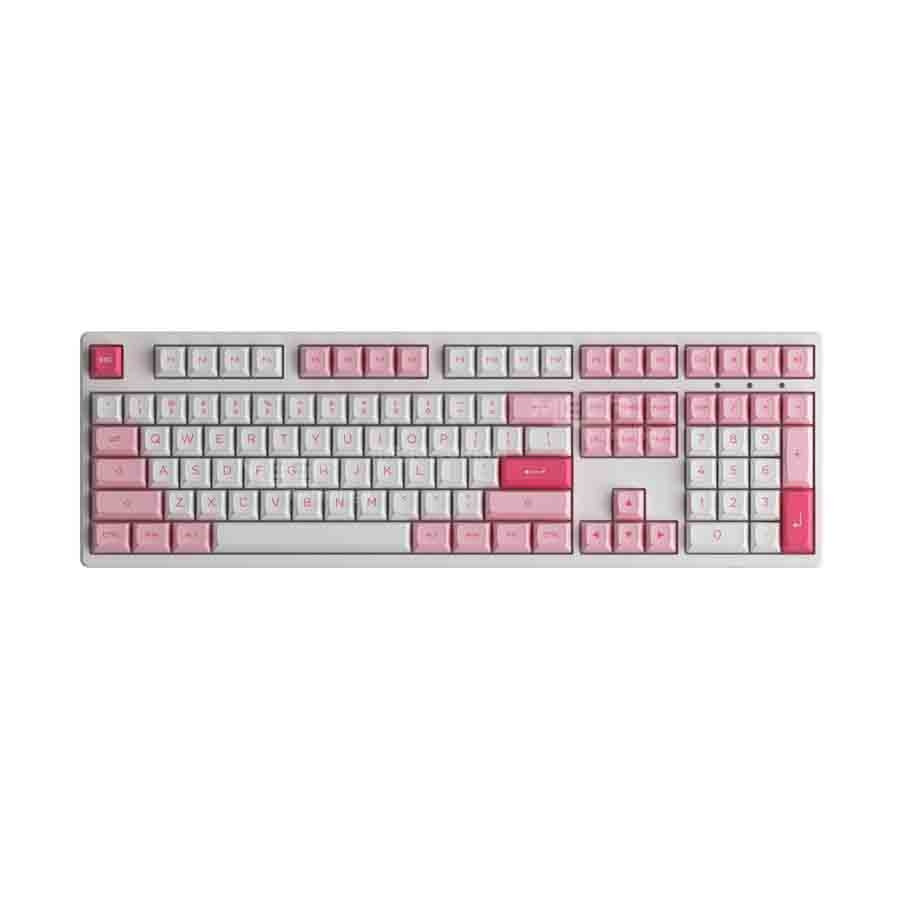Bàn phím cơ AKKO 3108RF V3 Prunus Lannesiana Frost Pink Switch (2.4GHz / USB Type-C, No LED, No Hotswap)