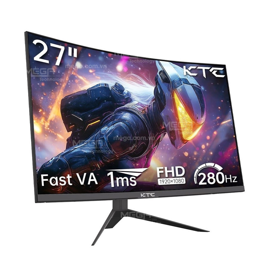LCD KTC H27S12Y 27 inch FHD Fast VA 280Hz 1ms Cong ( HDMI, DP, USB 2.0)