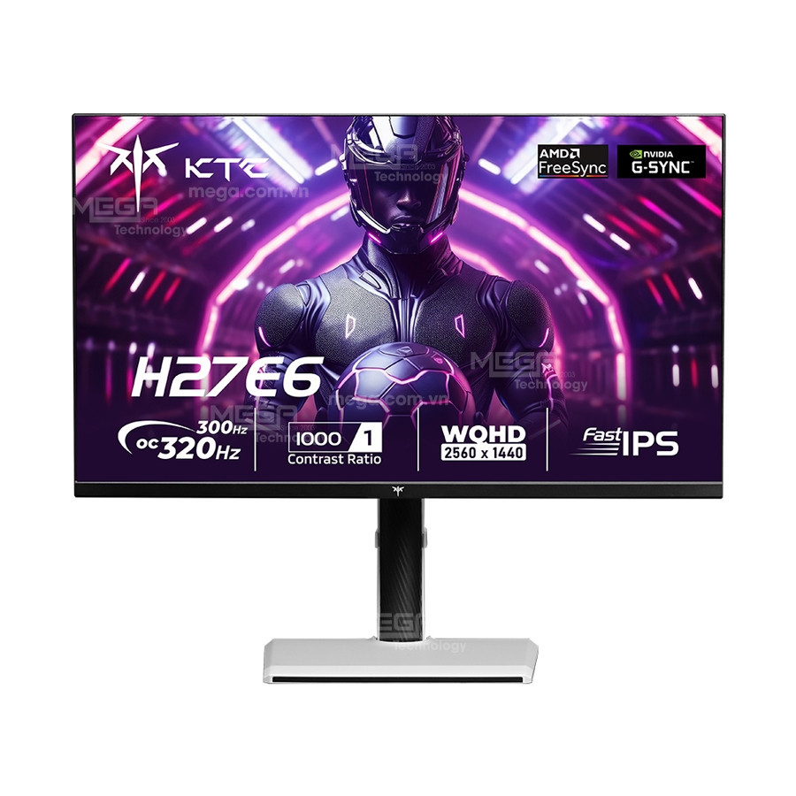 LCD KTC H27E6 27 Inch 2K Fast IPS 320Hz 1ms (HDMI, DP, USB 2.0)