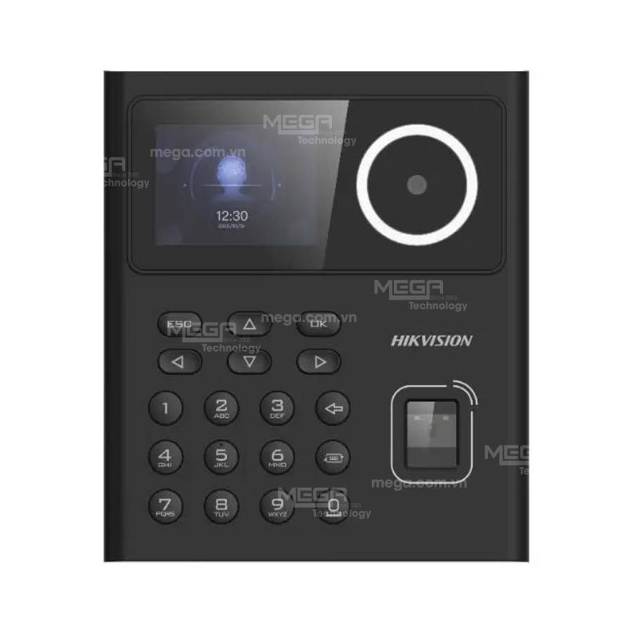 Máy chấm công Hikvision SH-K1T9320MFWX (Khuôn mặt, Vân tay,Thẻ)